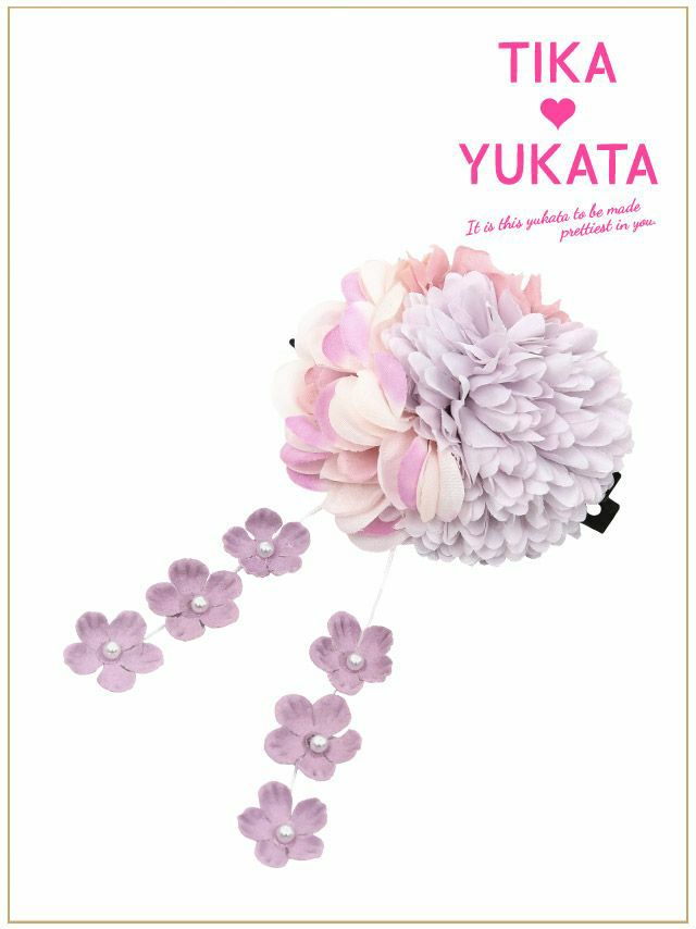 華やかボリュームで写真映え◎どこから見ても盛れる主役級髪飾り