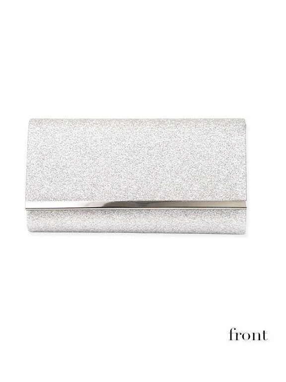 どんなドレスとも相性抜群で高見え間違いなしのシンプルクラッチバッグ