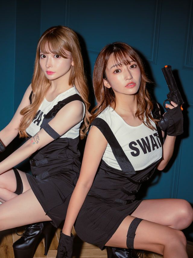 おそろで可愛いSWATコス