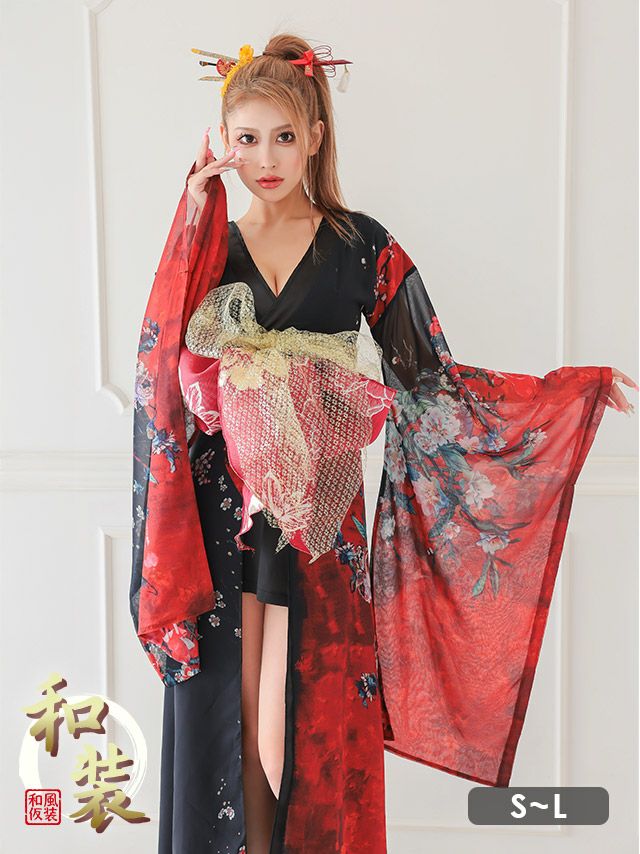 華やかに大人っぽく決まる花魁コス