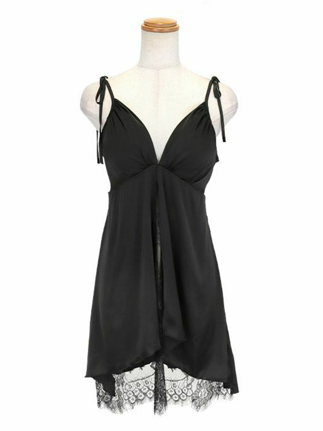 チラリと靡くセクシーデザイン♡仕込みシアーレースがセクシーな大人ベビードール