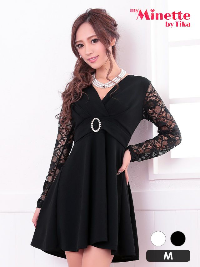 透け感のあるセクシーなデザインが心掴むドレス