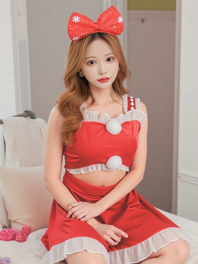 高級感のあるベロアサンタ