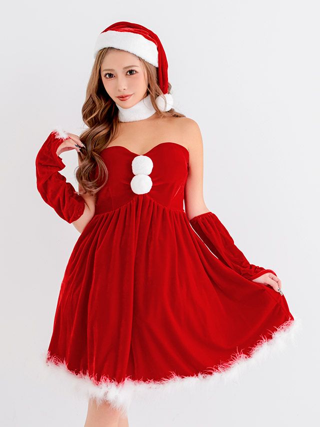 映えも高見えも狙えるベロアサンタコス