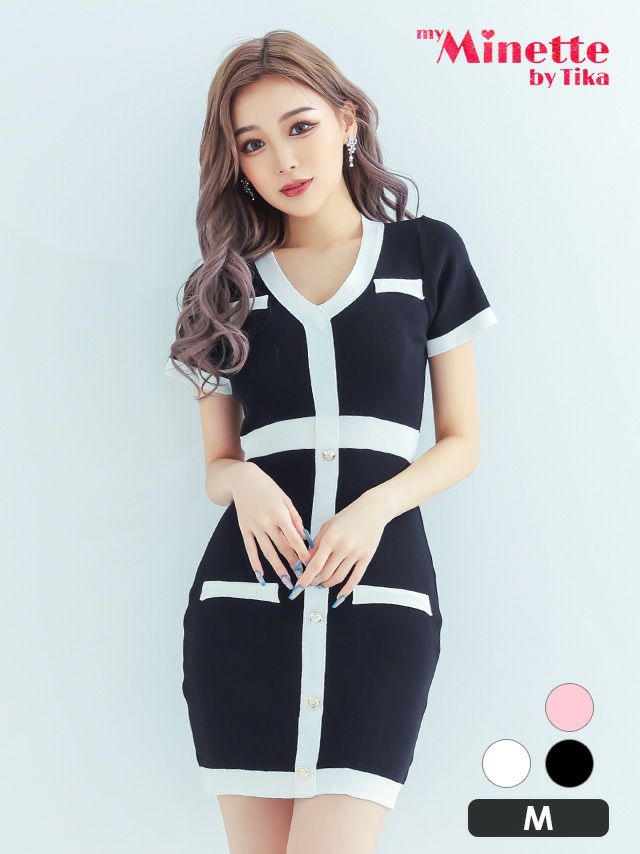 長時間着用も苦じゃない!伸縮性バッチリたいとミニワンピース