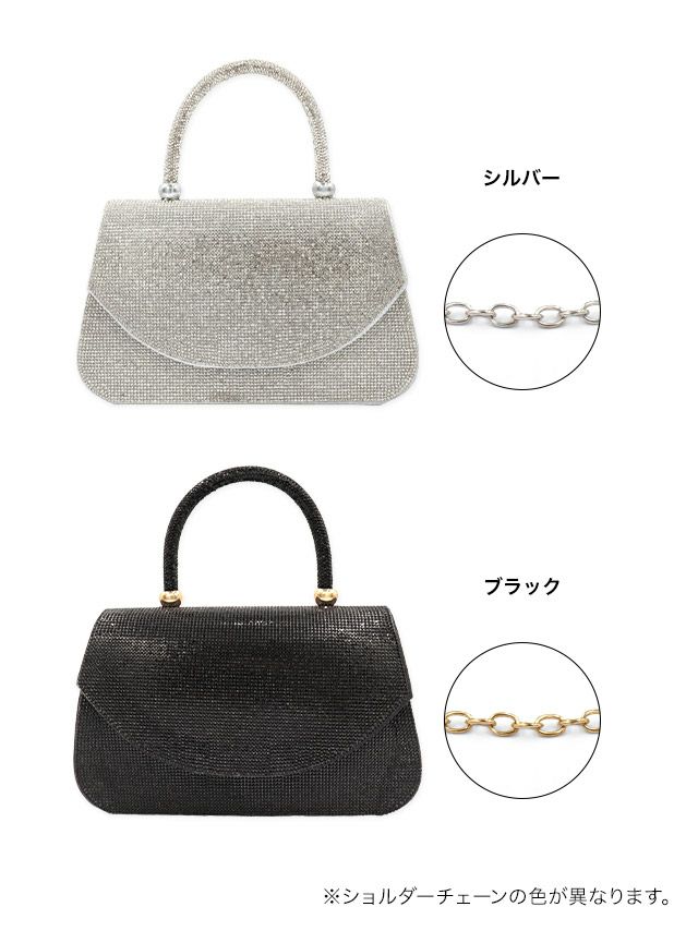 ころんと可愛らしいフォルムのミニハンドバッグ