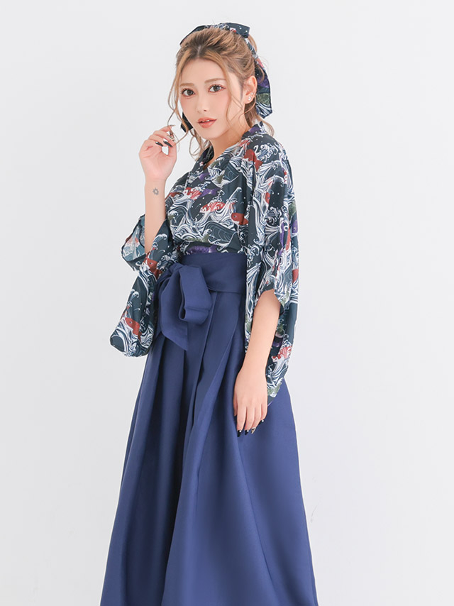 袴風スカート和モダンコスプレ