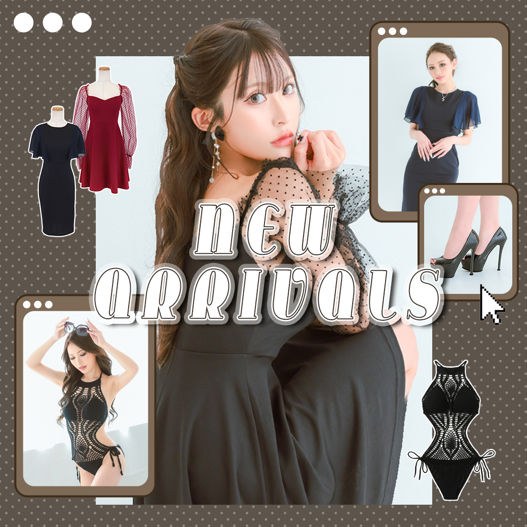 今年の夏は「レトロガーリー」に🤎新作ドレスと一緒に、待望の水着もついに公開！