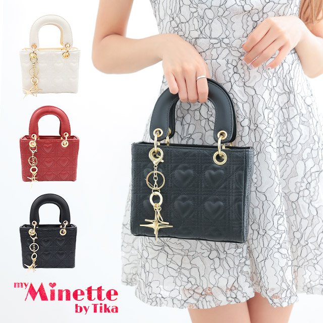 同伴にも活躍するハンドバッグ